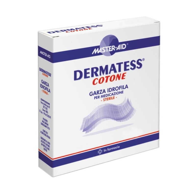 Dermatess Garza Idrofila Medicale 18x40cm - Confezione da 12 Pezzi