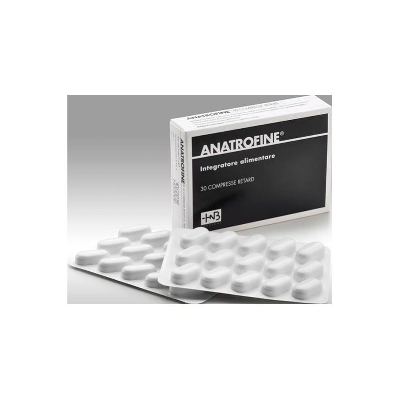Anatrofine a Rilascio Prolungato - Confezione da 30 Compresse