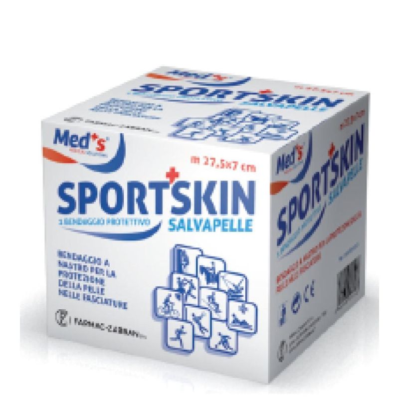 Benda Sportiva Adesiva Proteggipele Med's 7cm x 27,5m