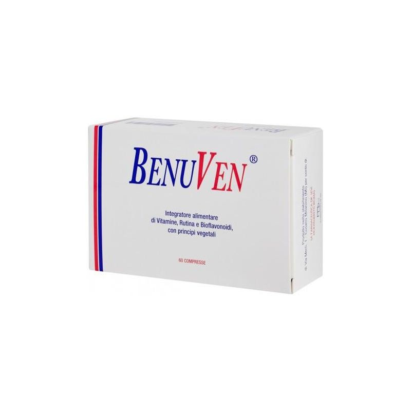 Benuven Compresse Salutari - Confezione da 60 Pezzi