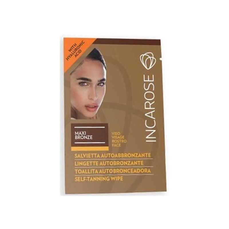 Incarose Maxi Bronze - Salviette Autoabbronzanti Avanzate