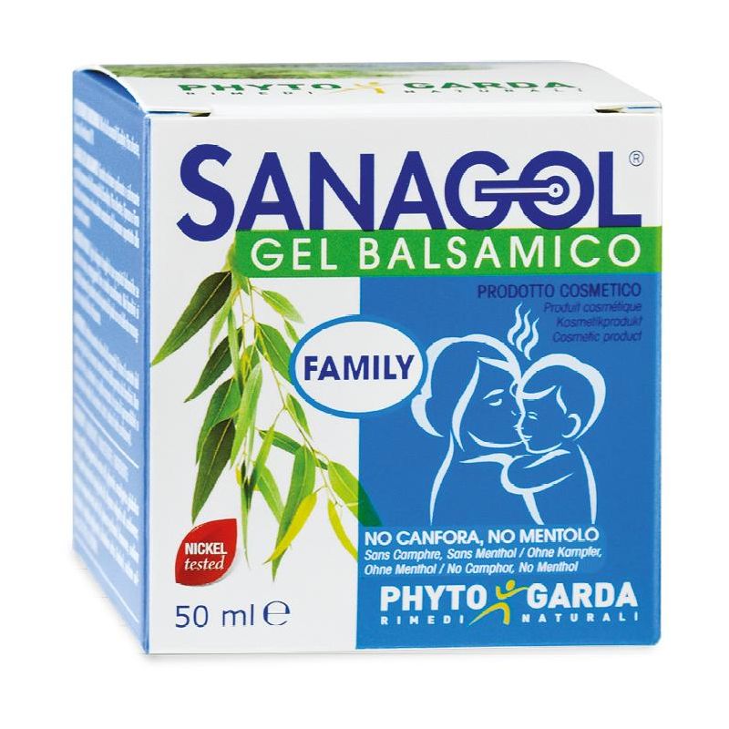 Sanagol Balsamic Gel senza Canfora e Mentolo - 50ml
