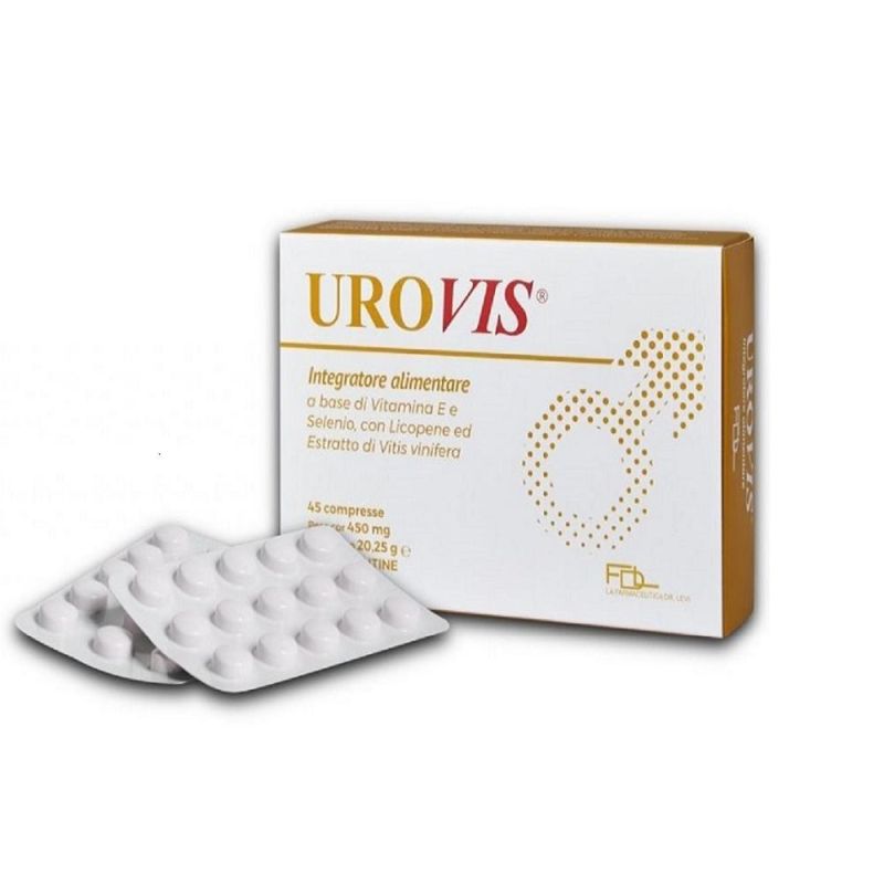 Urovis - Integratore di 45 Compresse per il Tratto Urinario