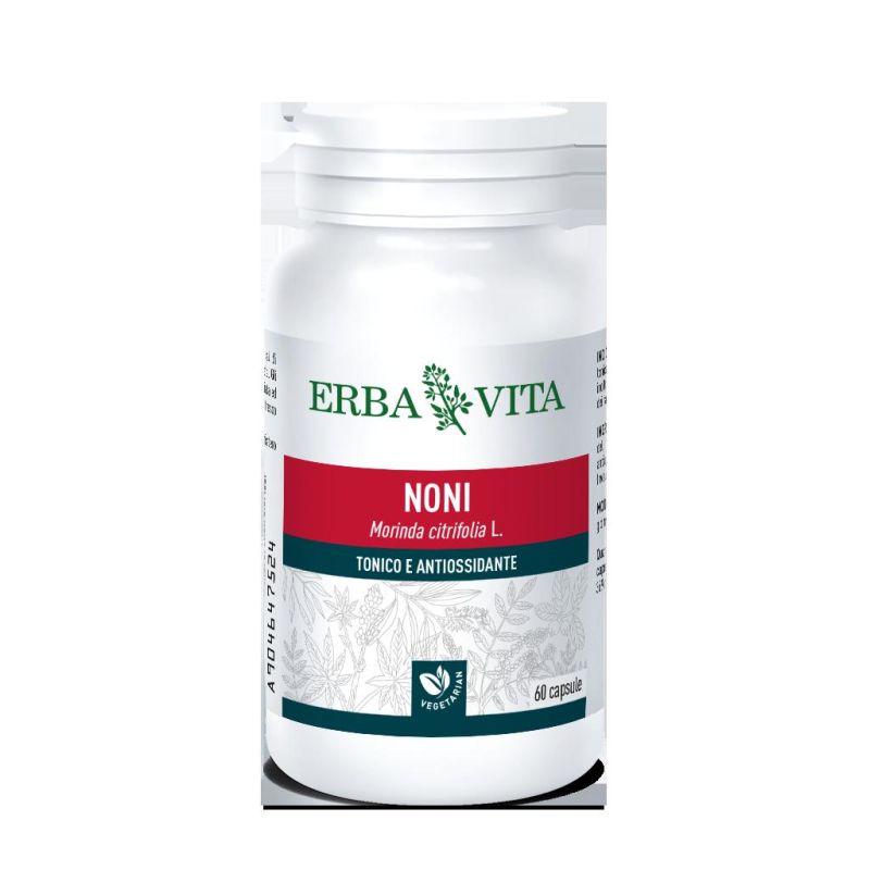 Erba Vita Noni - Integratore Naturale in Capsule, 60 pezzi