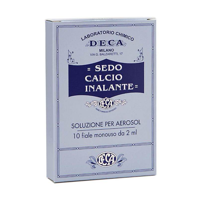 Sedocalcio Inalatore con 10 Fiale di 2 ml