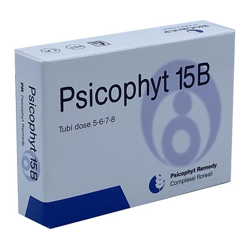 PsicoPhyt Remedy 15B - Confezione 4 Tubi da 1,2g