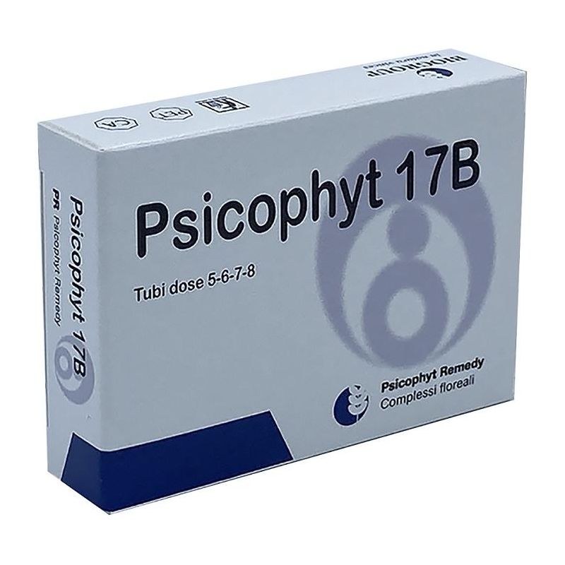 Psicophyt Remedy 17 B - Set di 4 Tubi da 1.2g