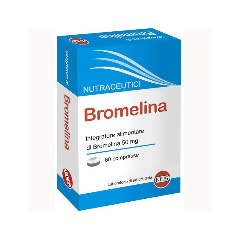 Kos Bromelia Integratore Salutare - 60 Compresse