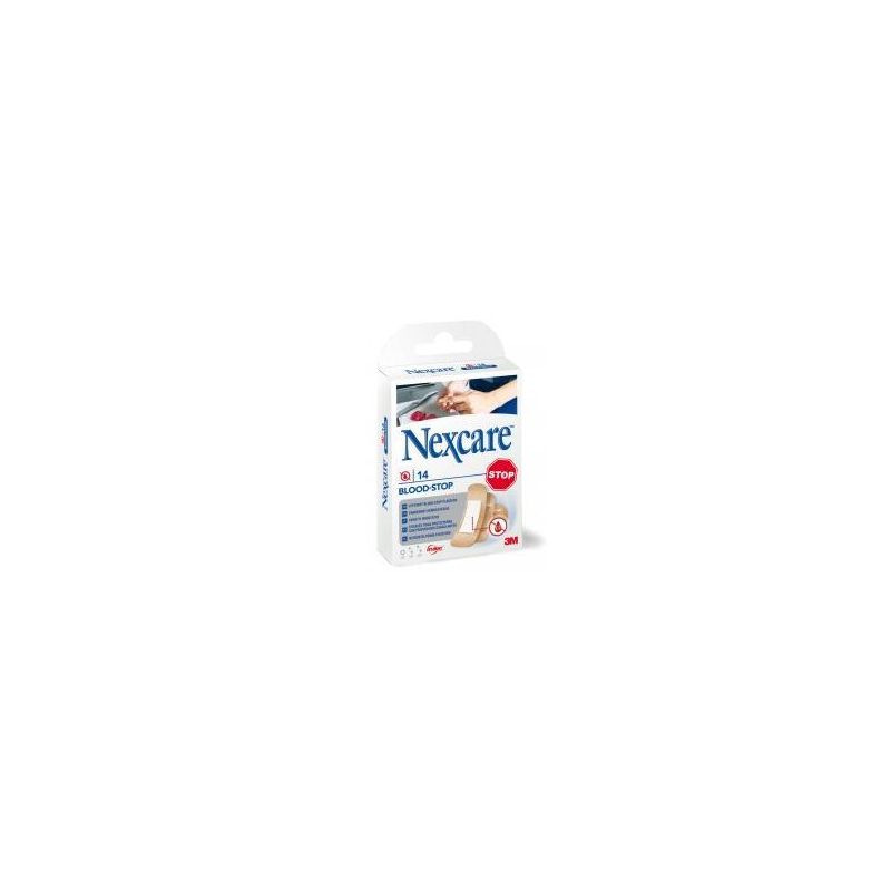 Nexcare Blood Stop - Cerotti Emostatici Preparati, Confezione da 14 Pezzi