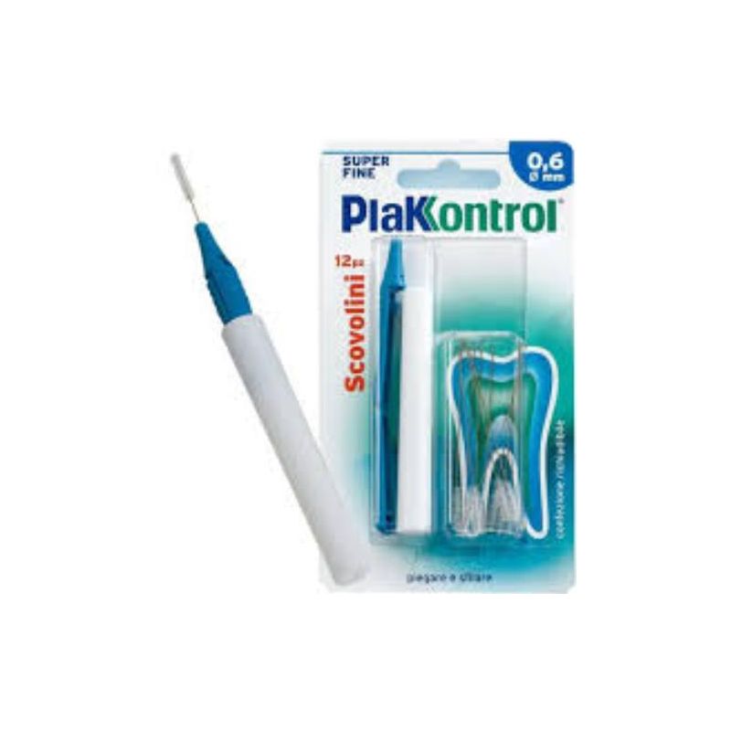 Plakkontrol Scovolini Interdentali da 0,6mm - Pacco da 10 Pezzi