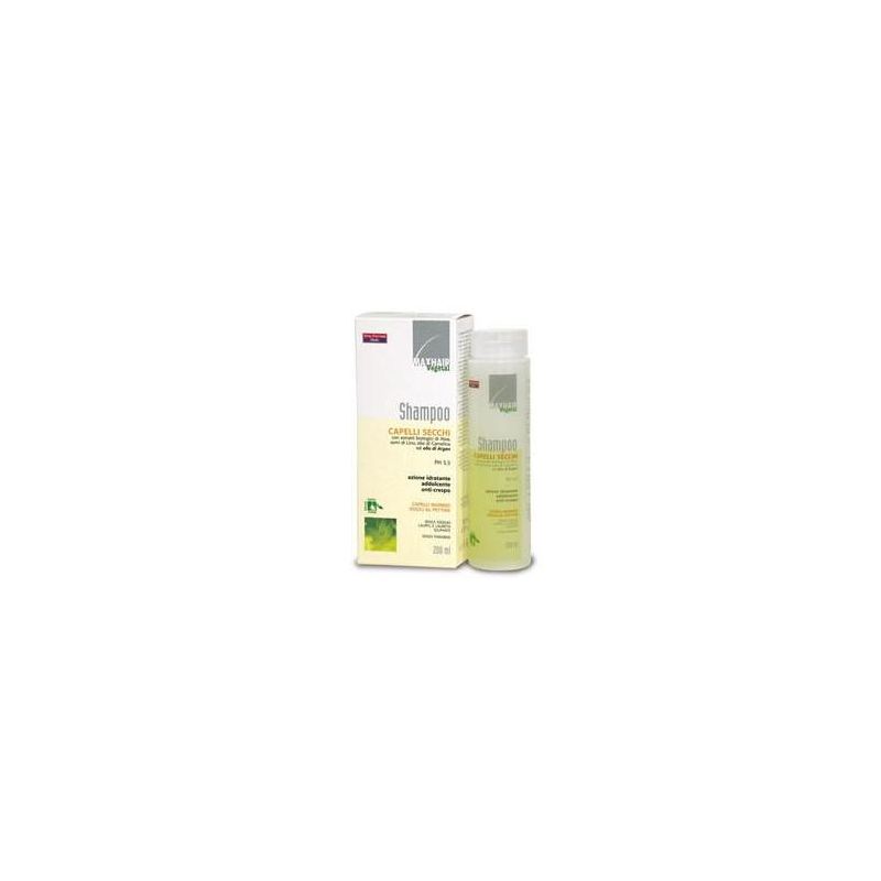 Shampoo Vegetale Max Hair per Capelli Secchi - 200ml