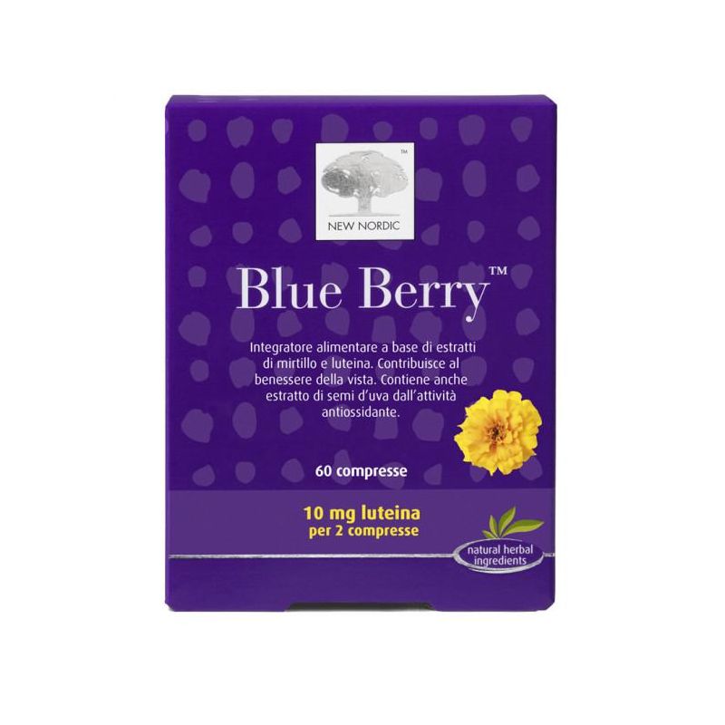 Blue Berry - Pacco da 60 Compresse per il Benessere Naturale