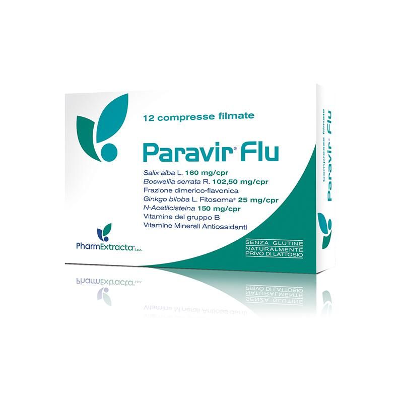 Paravir Flu - 12 Compresse Rivestite per Influenza