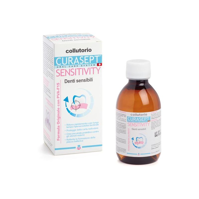 Collutorio Curasept Sensitivity 200ml per Denti Sensibili