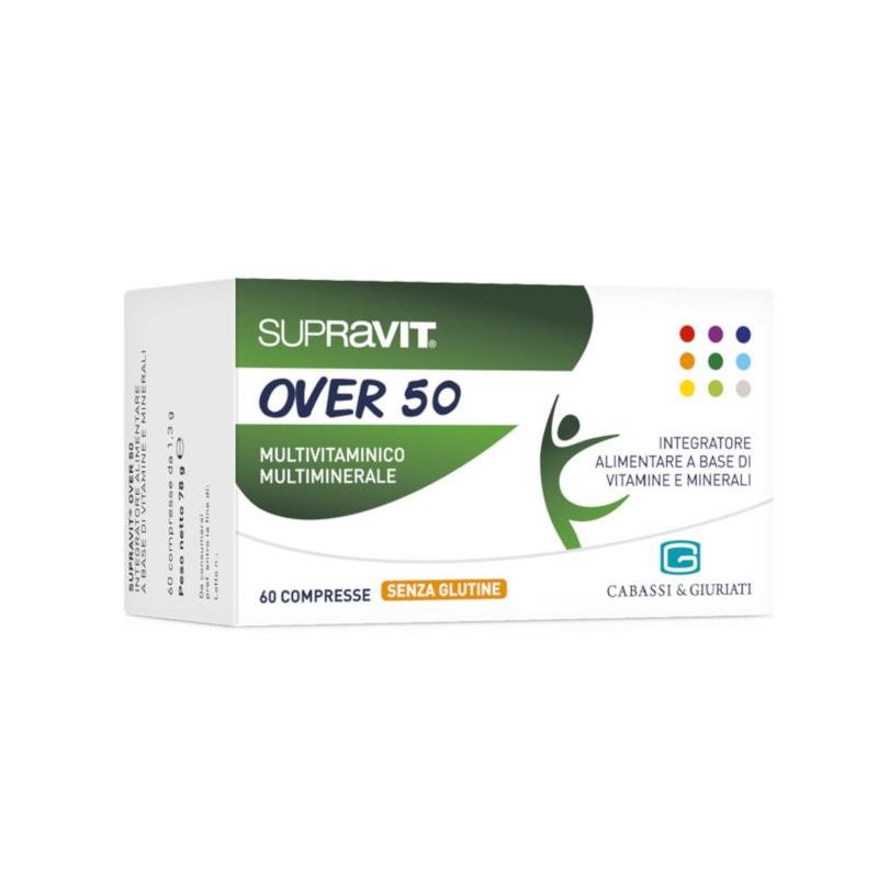 Supravit Over 50 - Integratore Multivitaminico 60 Compresse