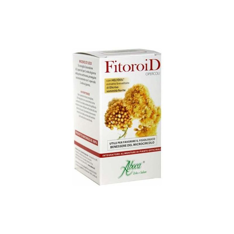 Fitoroid 50 Capsule per il Trattamento Naturale delle Emorroidi