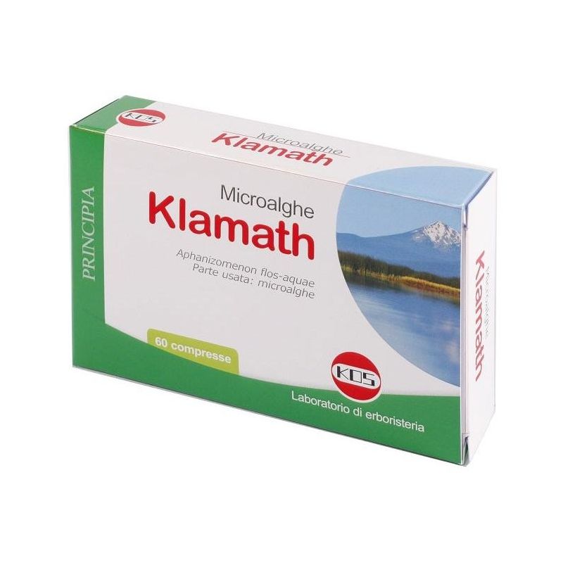 KOS Klamath Algae 60 Compresse - Supplemento Nutrizionale