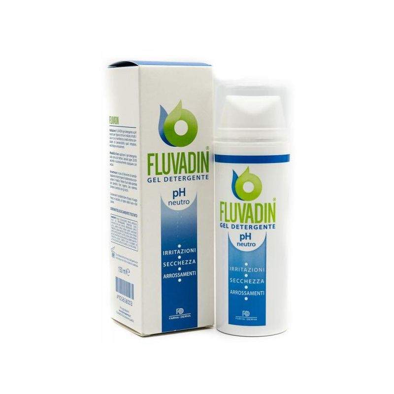 Fluvadin Gel Detergente Neutro PH, Senza Sapone, 150ml