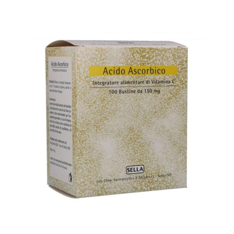 Acido Ascorbico in 100 Bustine Pratiche e Monodose