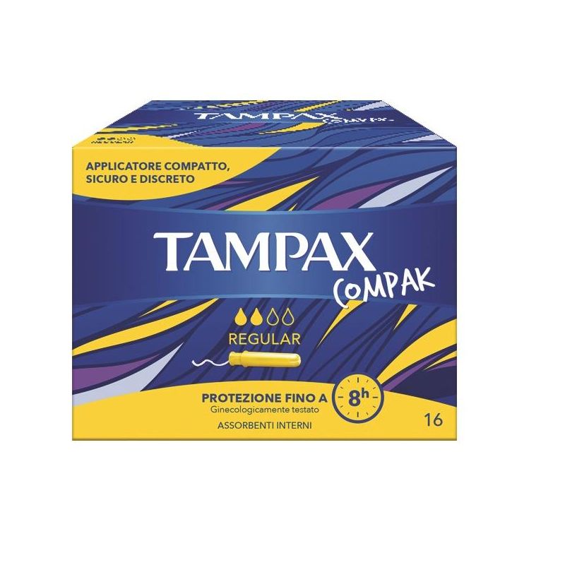 Tampax Compak Regular - Confezione da 16 Pezzi