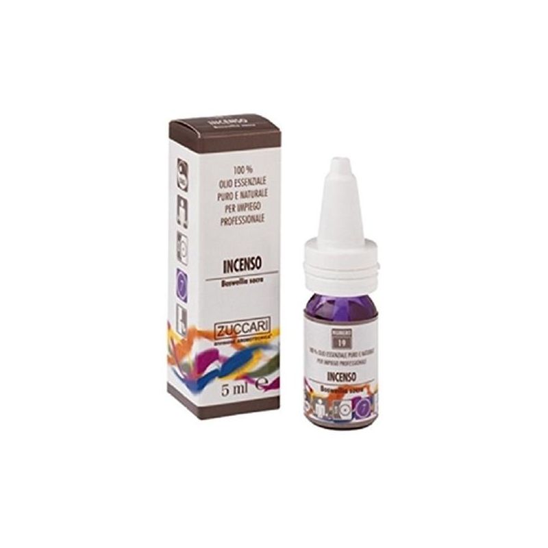 Zuccari Olio Essenziale di Incenso Puro - 5ml