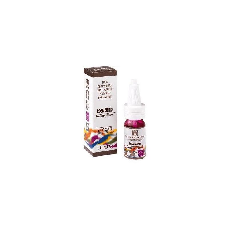 Zuccari Olio Essenziale di Rosmarino Puro, 10ml