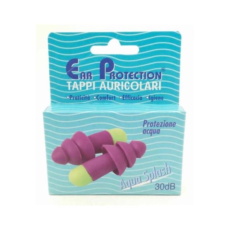 Tappi Auricolari Aqua Splash - Set di 2 Pezzi