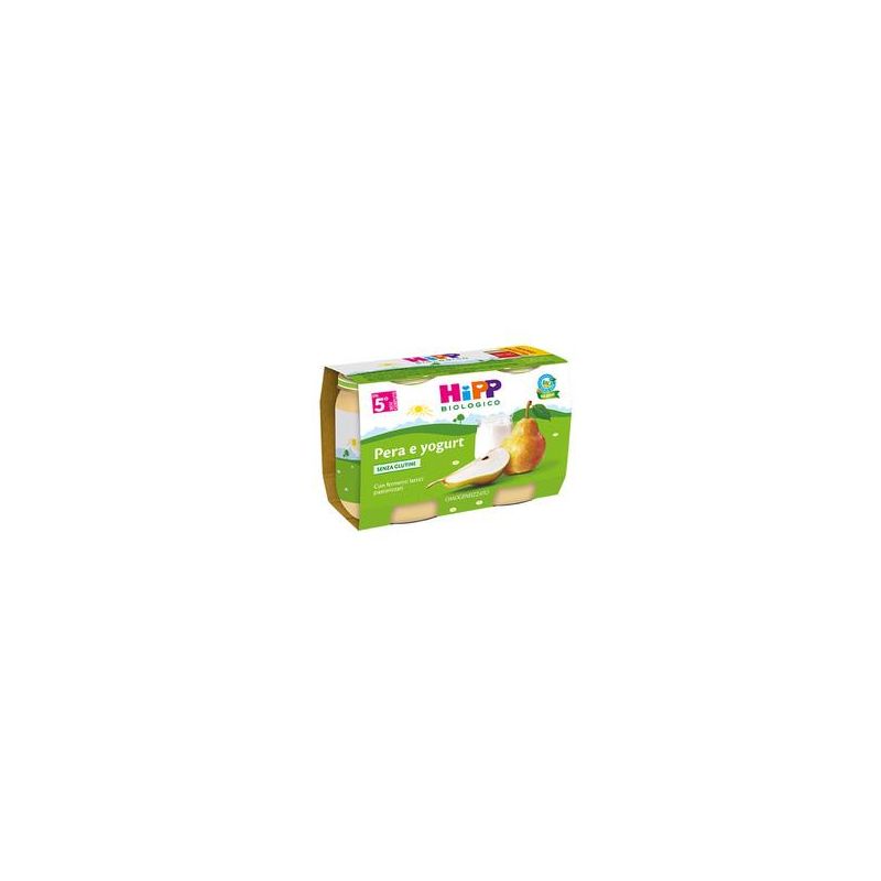 Omogeneizzato Biologico Hipp Pera e Yogurt 2x125g