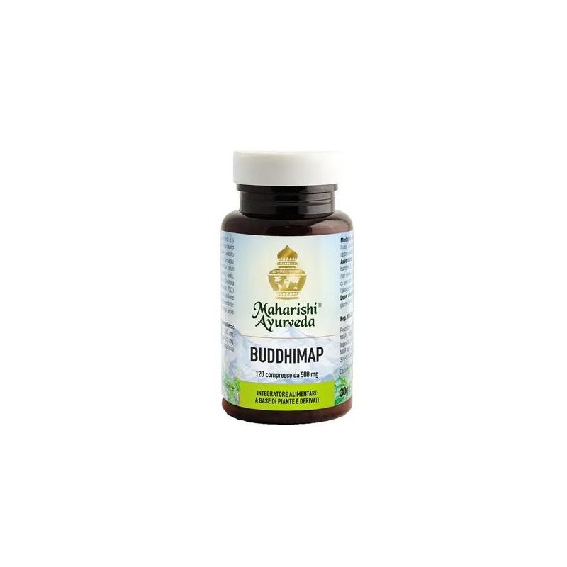 Buddhimap - Integratore Naturale in Compresse, 120 Pezzi