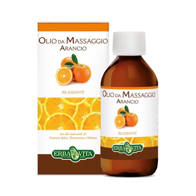 Olio da Massaggio all'Arancio Erba Vita - 250ml