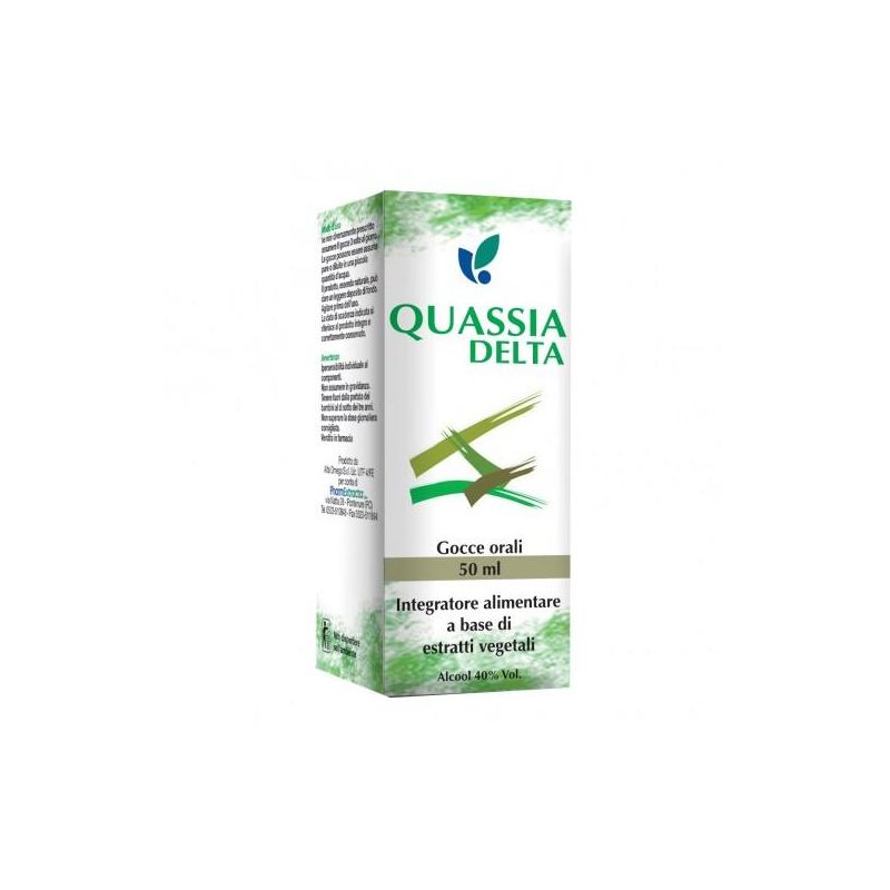 Soluzione Idroalcolica Quassia Delta 50ml