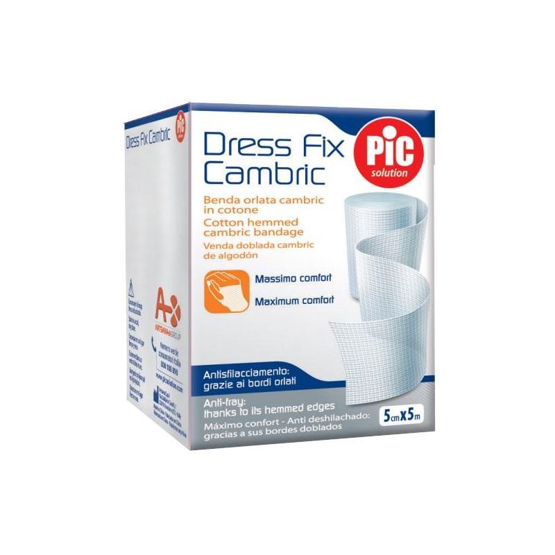 Pic Benda di Cambric Orlata - 7 cm x 5 m