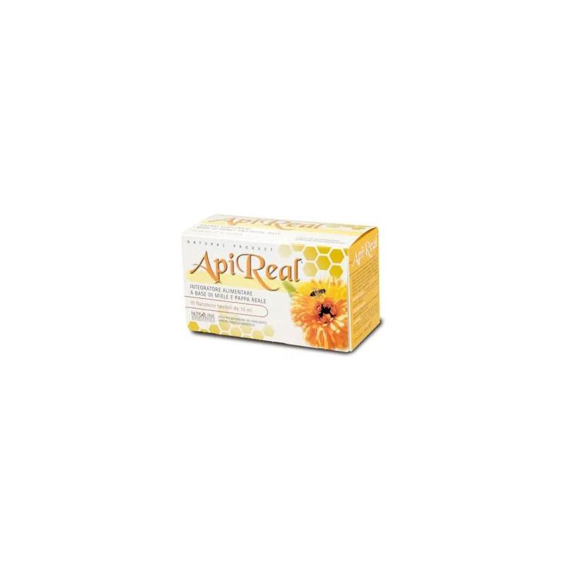 Farmaderbe Apireal - Pappa Reale in Flaconcini da 10ml, Confezione da 10 Pezzi