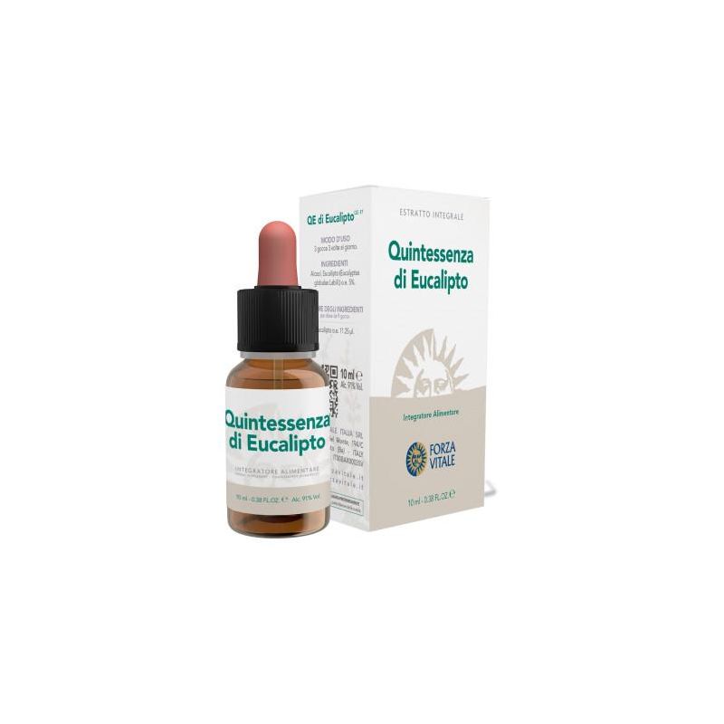 Ecosol Quintessenza Gocce di Eucalipto Puro 10ml