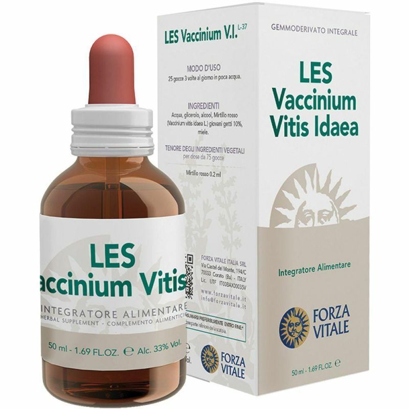Vaccinium Vitis Idaea Gocce Concentrate di Les