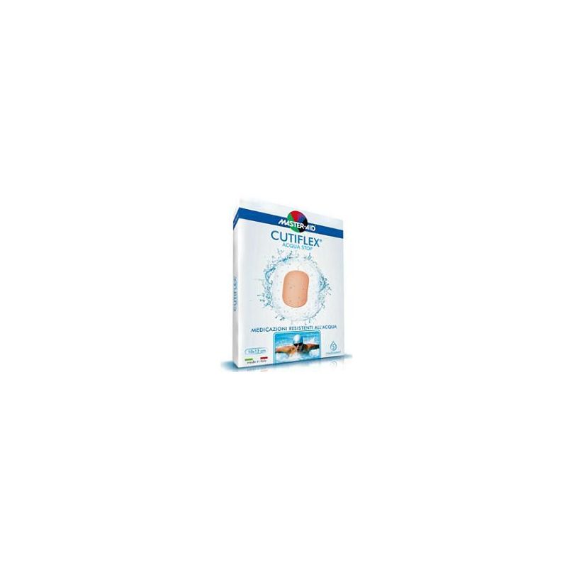 Master-Aid Cutiflex Cerotti Medicinali 10X12 cm, Confezione da 5 Pezzi