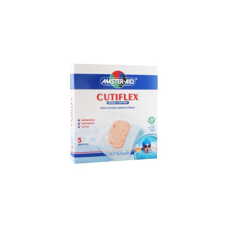 Cutiflex Cerotti Medici 10,5x15cm - Confezione da 5 Pezzi