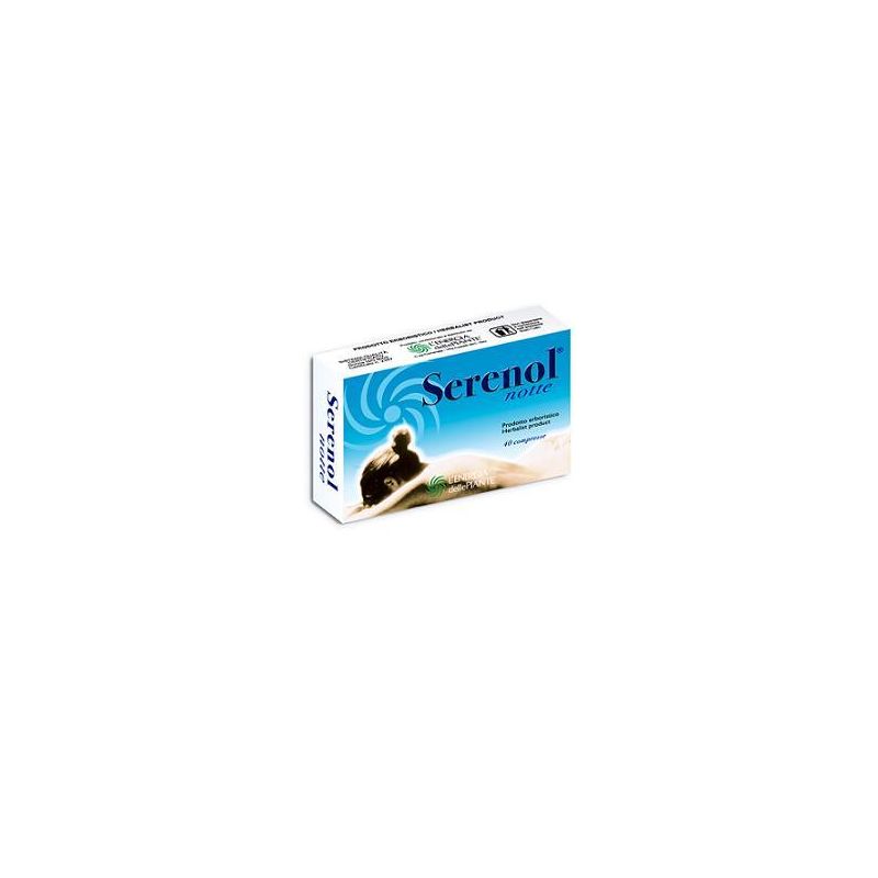 Serenol Notte - Integratore per il Sonno, 40 Compresse, 20g