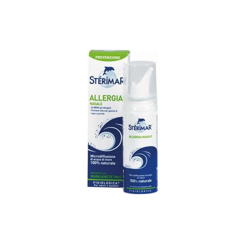 Sterimar Manganese Spray Nasale per Allergie, 100 ml
