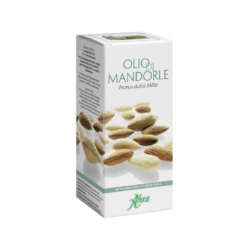 Olio di Mandorle Dolci 100ml per Alimentazione - Aboca