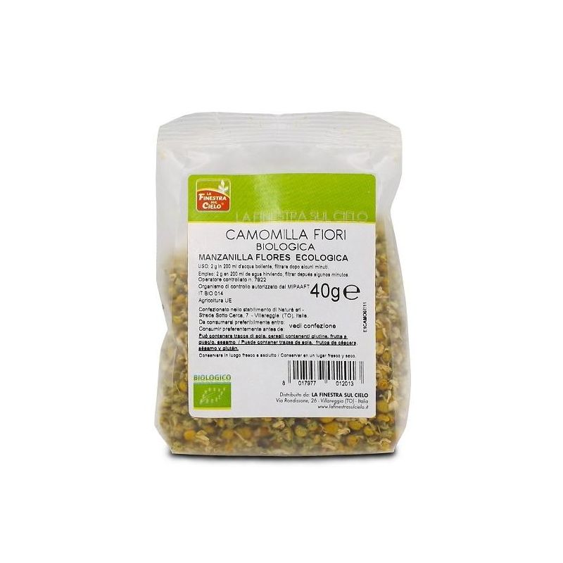 Biotobio Fiori di Camomilla Biologica - 40g