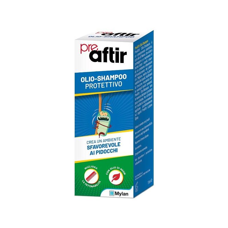 Preaftir Olio Shampoo Nutriente - Flacone da 150ml