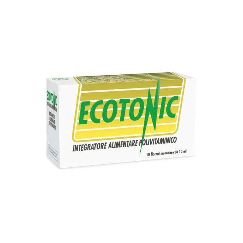 Ecotonic Multivitamina in 10 Flaconcini Eco-sostenibili