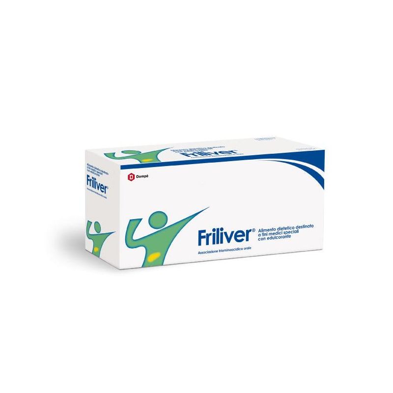 Friliver - Pacco da 50 Bustine di Integratori Alimentari