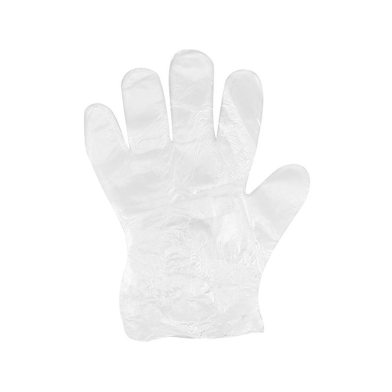 Guanti in Polietilene Biocompatibili per Uso Generico Ospedaliero - Pacco da 100 Pezzi