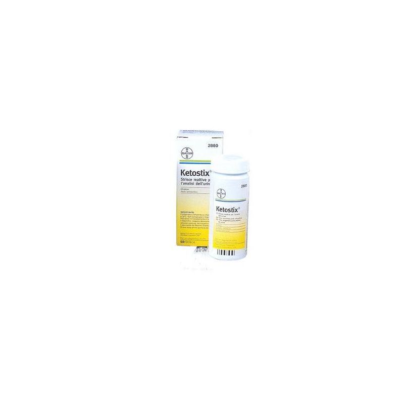 Kit da 50 Strisce per Misurazione Chetonuria Ketostix