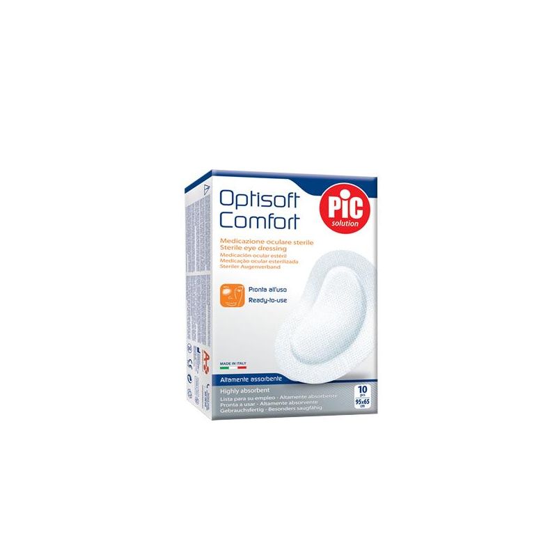 Tampone Oculare Adesivo Pic - Pacco da 10 Pezzi