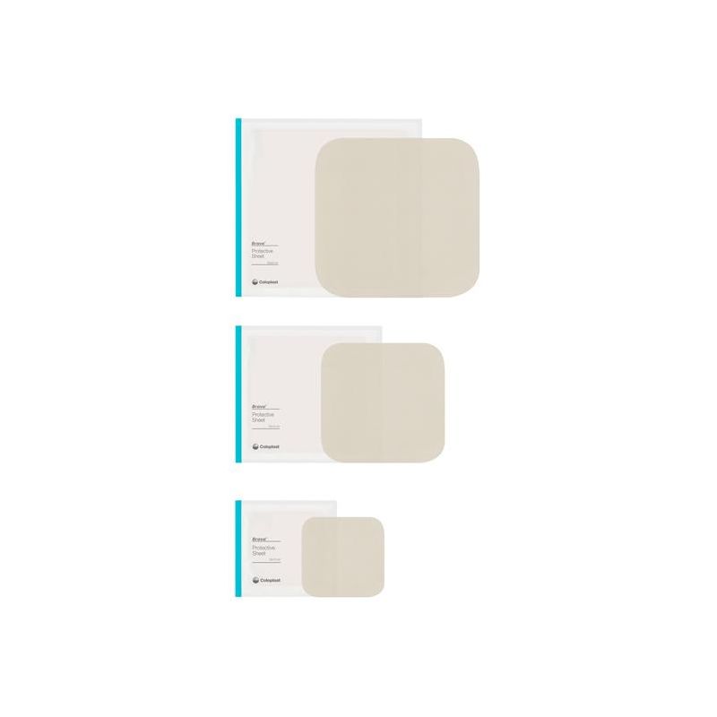 Piastra Protettiva Brava per Stomia 10x10cm - Pacchetto da 10 Pezzi