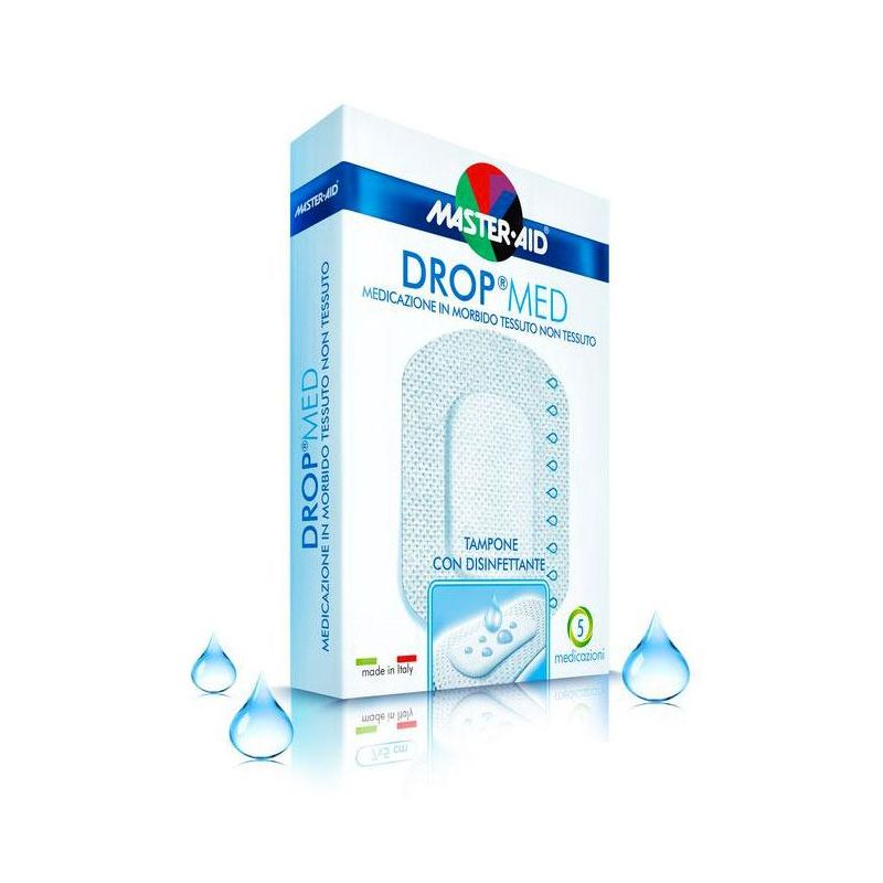 Dropmed Cerotto Autoadesivo 10,5x20cm Pack di 5 Pezzi