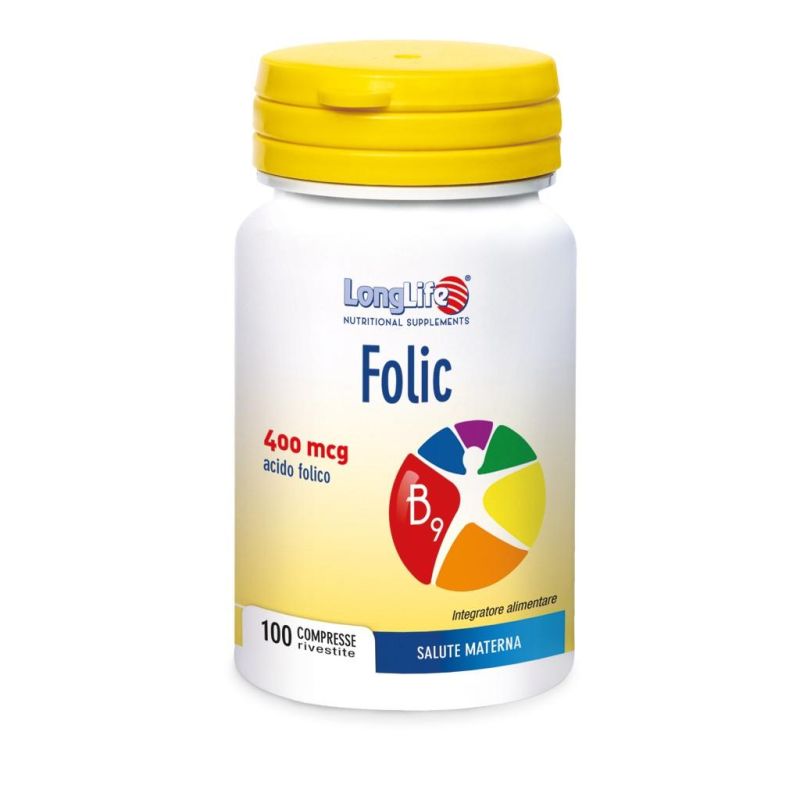 Longlife Folic 400mcg - 100 Compresse